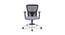 Jamie Net Swivel Study Chair in Black Colour (Black) by Urban Ladder - Front View Design 1 - 658251