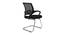 Flenderson Net Swivel Study Chair in Black Colour (Black) by Urban Ladder - Front View Design 1 - 658260