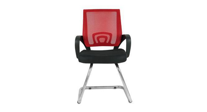 Darneil Net Swivel Study Chair in Black Colour (Black) by Urban Ladder - Front View Design 1 - 658261