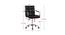 Mason Leatherette Swivel Study Chair in Black Colour (Black) by Urban Ladder - Design 1 Dimension - 658273