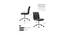 Rawtenstall Leatherette Swivel Study Chair in Black Colour (Black) by Urban Ladder - Design 1 Dimension - 658275