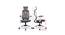 Raice Net Swivel Study Chair in Grey Colour (Grey) by Urban Ladder - Design 1 Dimension - 658285