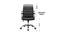 Wanetta Leatherette Swivel Study Chair in Black Colour (Black) by Urban Ladder - Design 1 Dimension - 658291