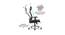 Corre Net Swivel Study Chair in Black Colour (Black) by Urban Ladder - Design 1 Side View - 658294