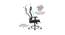 Gabriel Net Swivel Study Chair in Black Colour (Black) by Urban Ladder - Design 1 Side View - 658309