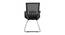 Flenderson Net Swivel Study Chair in Black Colour (Black) by Urban Ladder - Design 1 Side View - 658319