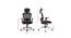 Corre Net Swivel Study Chair in Black Colour (Black) by Urban Ladder - Design 1 Dimension - 658325