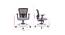 Jamie Net Swivel Study Chair in Black Colour (Black) by Urban Ladder - Design 1 Dimension - 658330