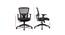 Vance Net Swivel Study Chair in Black Colour (Black) by Urban Ladder - Design 1 Dimension - 658335