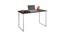 Sled Free Standing Engineered Wood Study Table in Black Colour (Powder Coating Finish) by Urban Ladder - Cross View Design 1 - 660868