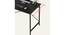 Justin Free Standing Engineered Wood Study Table in Brown Colour (Powder Coating Finish) by Urban Ladder - Design 1 Side View - 660919
