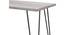 Folkston Free Standing Engineered Wood Study Table in Grey Colour (Powder Coating Finish) by Urban Ladder - Design 1 Side View - 661119
