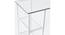 Arinda Free Standing Engineered Wood Study Table in White Colour (Powder Coating Finish) by Urban Ladder - Rear View Design 1 - 661199