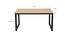 Lauren Free Standing Engineered Wood Study Table in Brown Colour (Powder Coating Finish) by Urban Ladder - Design 1 Dimension - 661230