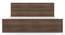 Zoey Storage Bed With Simplywud Essential Foam Mattress (Queen Bed Size, Classic Walnut Finish) by Urban Ladder - Rear View Design 1 - 661658