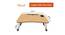 Reyna Engineered wood Portable Laptop Table in New Wood Colour (Glossy Finish) by Urban Ladder - Design 1 Dimension - 663961