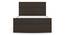 Zoey Storage Single Bed (Single Bed Size, Dark Wenge Finish) by Urban Ladder - Rear View Design 1 - 664097
