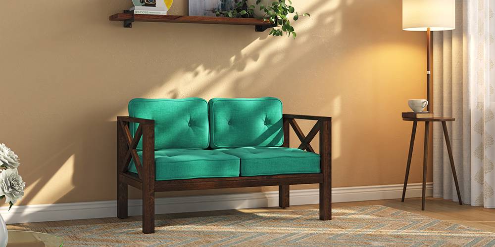 Farmone Wooden Sofa Red Urban Ladder