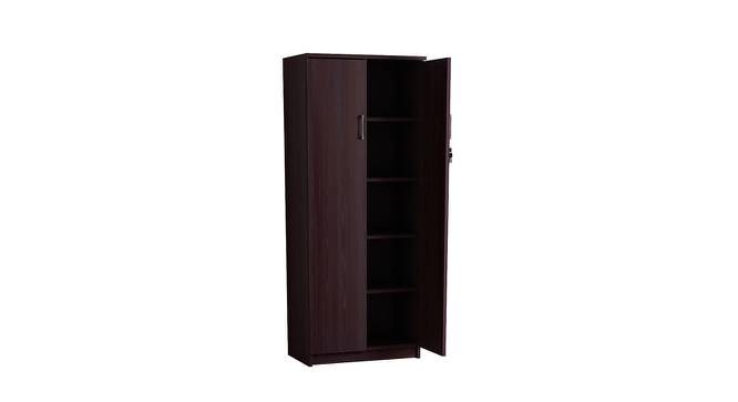 Ford Engineered Wood Bookshelf in African Oak Finish (Melamine Finish) by Urban Ladder - Front View Design 1 - 664175