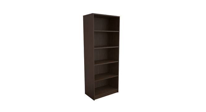 Sterling Engineered Wood Bookshelf in African Oak Finish (Melamine Finish) by Urban Ladder - Front View Design 1 - 664176