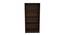 Walton Engineered Wood Bookshelf in African Oak Finish (Melamine Finish) by Urban Ladder - Front View Design 1 - 664179