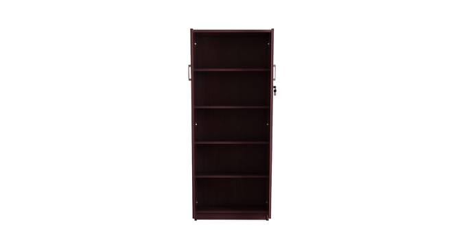 Ford Engineered Wood Bookshelf in African Oak Finish (Melamine Finish) by Urban Ladder - Cross View Design 1 - 664188