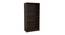 Walton Engineered Wood Bookshelf in African Oak Finish (Melamine Finish) by Urban Ladder - Cross View Design 1 - 664192