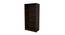 Walton Engineered Wood Bookshelf in African Oak Finish (Melamine Finish) by Urban Ladder - Design 1 Side View - 664204