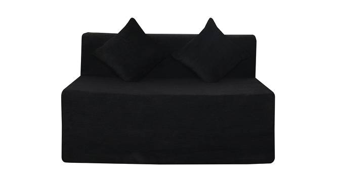 Bartram Sofa Cum Bed (Black) by Urban Ladder - Cross View Design 1 - 664480
