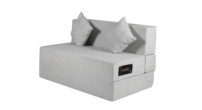 Perla Sofa Cum Bed (Light Grey) by Urban Ladder - Front View Design 1 - 664543