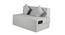 Perla Sofa Cum Bed (Light Grey) by Urban Ladder - Front View Design 1 - 664543