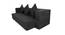 Frankie 3 Seater Low Floor Sofa Cum Bed (Grey) by Urban Ladder - Front View Design 1 - 664548