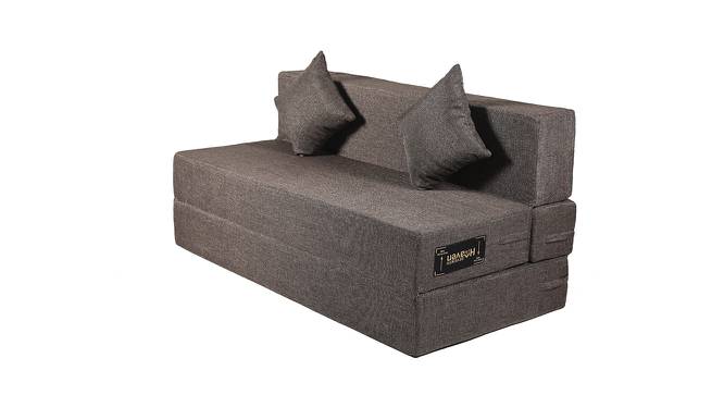 Rebel Sofa Cum Bed (Brown) by Urban Ladder - Front View Design 1 - 664553