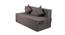 Rebel Sofa Cum Bed (Brown) by Urban Ladder - Front View Design 1 - 664553
