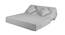 Perla Sofa Cum Bed (Light Grey) by Urban Ladder - Cross View Design 1 - 664556