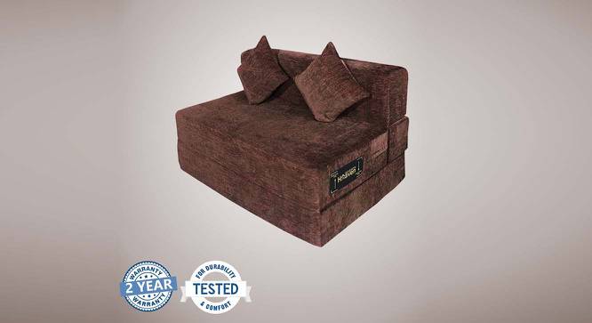 Wren Sofa Cum Bed (Brown) by Urban Ladder - Design 1 Side View - 664576