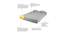 Perla Sofa Cum Bed (Light Grey) by Urban Ladder - Design 1 Close View - 664594