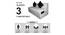 Rain Sofa Cum Bed (Light Grey) by Urban Ladder - Design 1 Close View - 664606