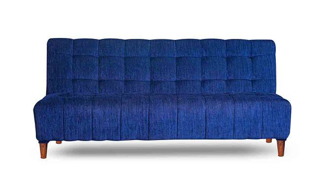 Beatrix 4 Seater Wooden Sofa cum Bed (Blue) by Urban Ladder - Cross View Design 1 - 664658