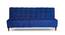Beatrix 4 Seater Wooden Sofa cum Bed (Blue) by Urban Ladder - Cross View Design 1 - 664658