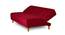Brooklyn 4 Seater Wooden Sofa cum Bed (Maroon) by Urban Ladder - Design 1 Side View - 664668
