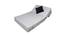 Ruby Sofa Cum Bed (Light Grey) by Urban Ladder - Design 1 Side View - 664676