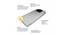 Ruby Sofa Cum Bed (Light Grey) by Urban Ladder - Design 1 Close View - 664693