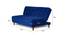 Beatrix 4 Seater Wooden Sofa cum Bed (Blue) by Urban Ladder - Design 1 Close View - 664705