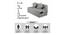 Rosie Sofa Cum Bed (Light Grey) by Urban Ladder - Design 1 Close View - 664709