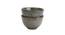 Della Grey Ceramic Dinner Bowls Set of 2 (Grey) by Urban Ladder - Design 1 Side View - 665756