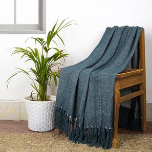 Throws Design Green Cotton Throw