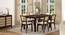Argiro cane chair - set of 2 (Mahogany Finish, Macadamia Brown) by Urban Ladder - Front View Design 1 - 666245