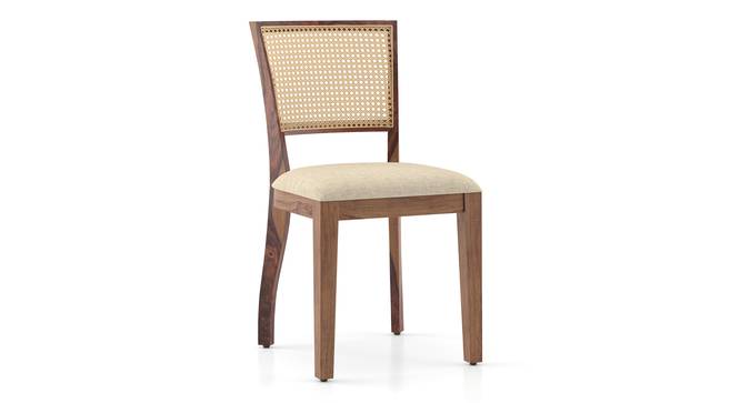Argiro cane chair - set of 2 (Teak Finish, Macadamia Brown) by Urban Ladder - Design 1 Side View - 666247