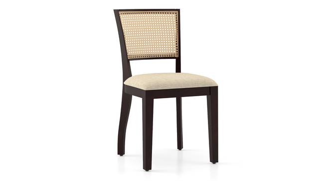 Argiro cane chair - set of 2 (Mahogany Finish, Macadamia Brown) by Urban Ladder - Design 1 Side View - 666250